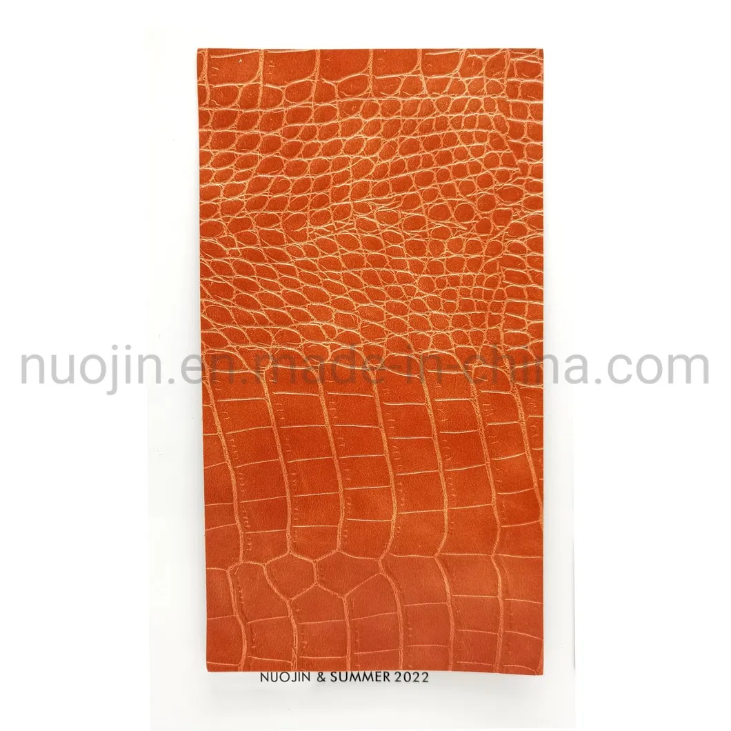 Marine Vinyl Fabric Crocodile Alligator Print, Printed Faux Leather Vinyl for Sofa, Bag