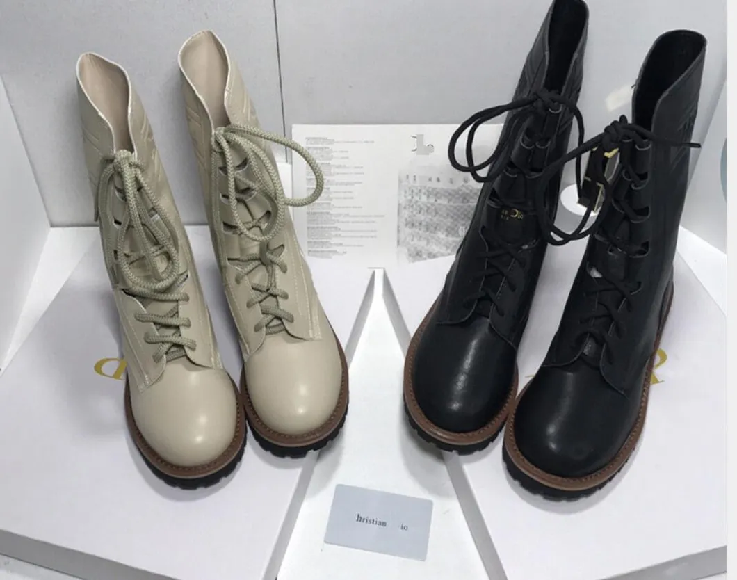 Maroon Color Short Boots Martin Boots Female British Style Boots Motorcycle Boots