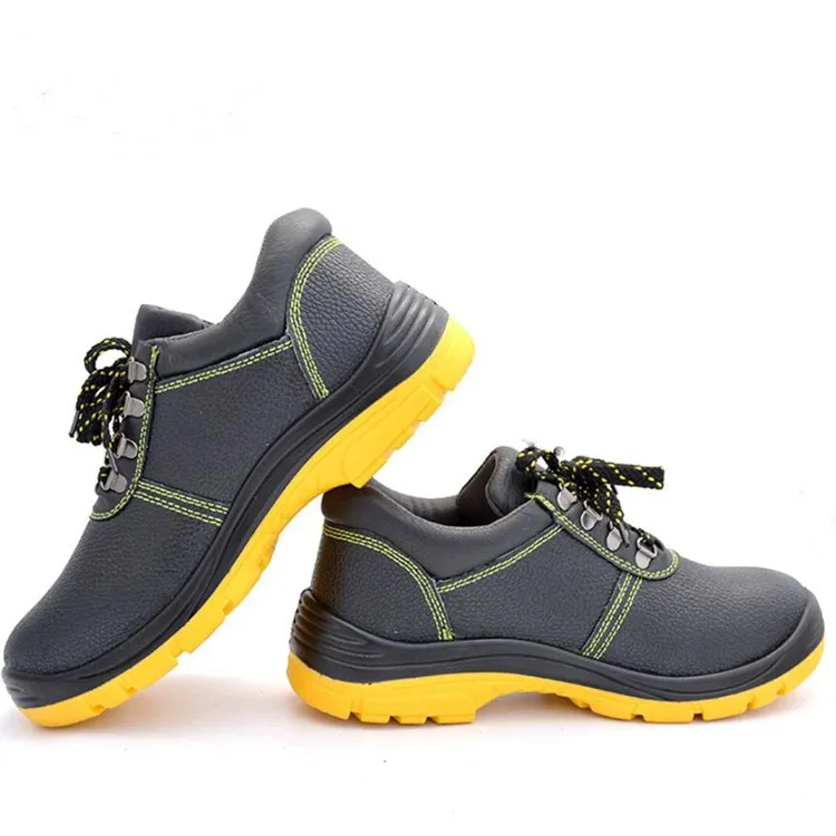 Men Shoes Genuine Leather Sepatu Boot Tiger Safety Shoes