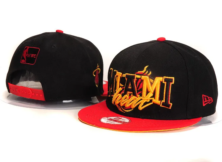 Miami Heat Custom Cotton Baseball Caps Sport Cap Fashion Hat/Cap
