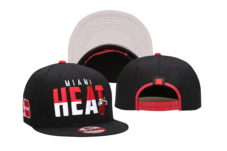 Miami Heat Custom Cotton Baseball Caps Sport Cap Fashion Hat/Cap