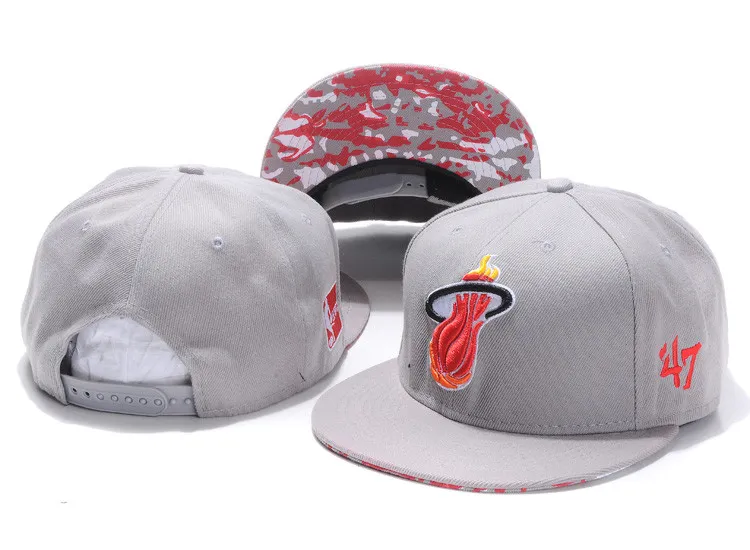 Miami Heat High Quality Custom Outdoor Unisex Baseball Sport Hat Camouflage Cap