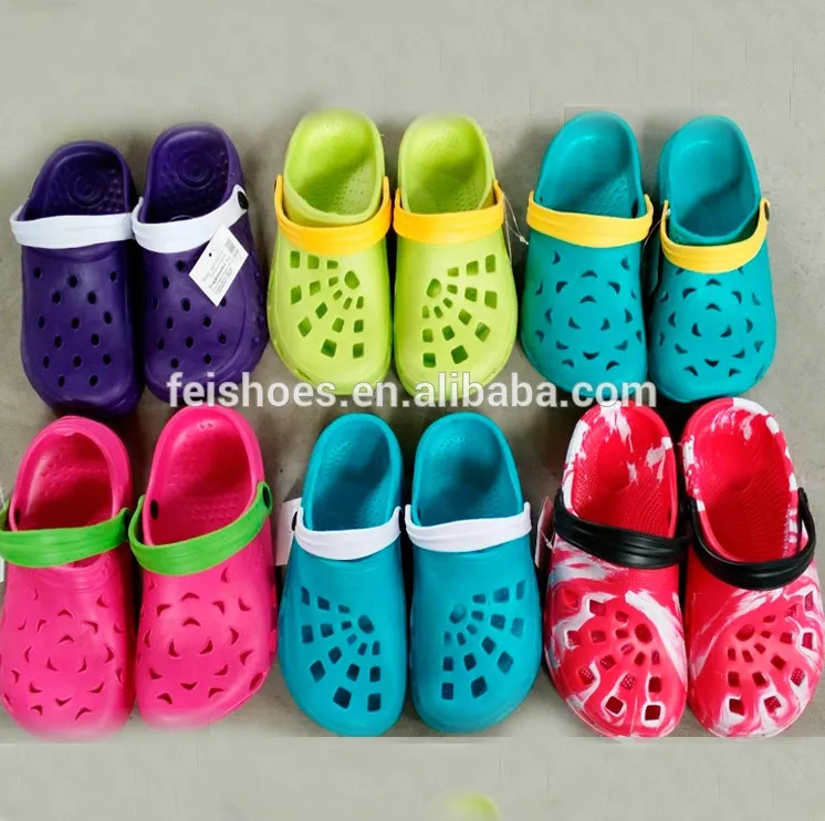 Mix Style Cheap Women Slippers Garden Shoes Stock Shoes (FF20519-5)