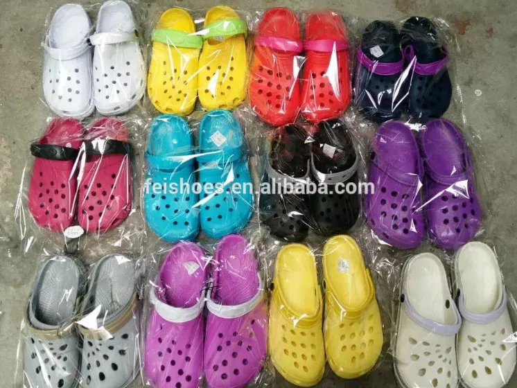 Mix Style Cheap Women Slippers Garden Shoes Stock Shoes (FF20519-5)