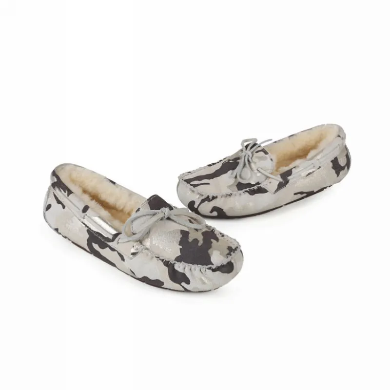 New Fashion Ladies Warm Moccasins Fur Doug Boots Women Casual Sheepskin Fur Short Boot