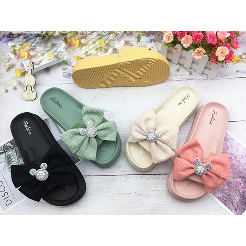 New Fashion Style Summer High Heel Pretty Ladies Slippers