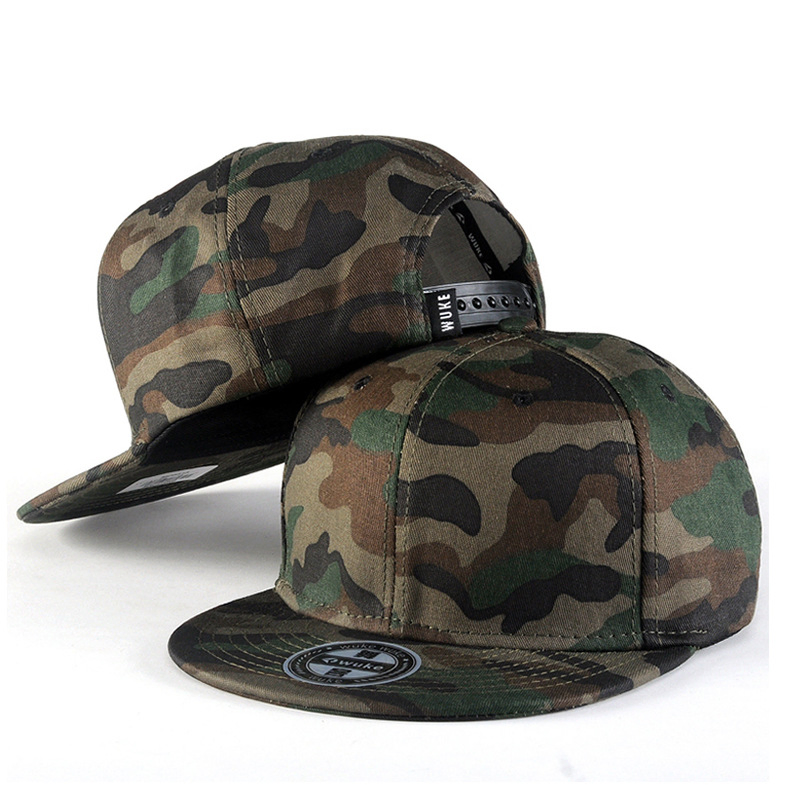New Spring and Summer Baseball Caps Camouflage European and American Trends Hip Hop Hats Man
