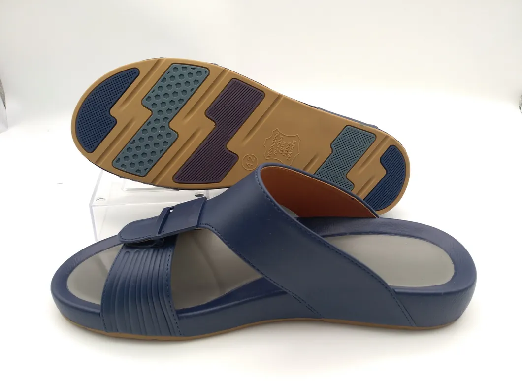 New Style Men Shoes Arabian Men′ S Comfort Popular Breathable Slippers