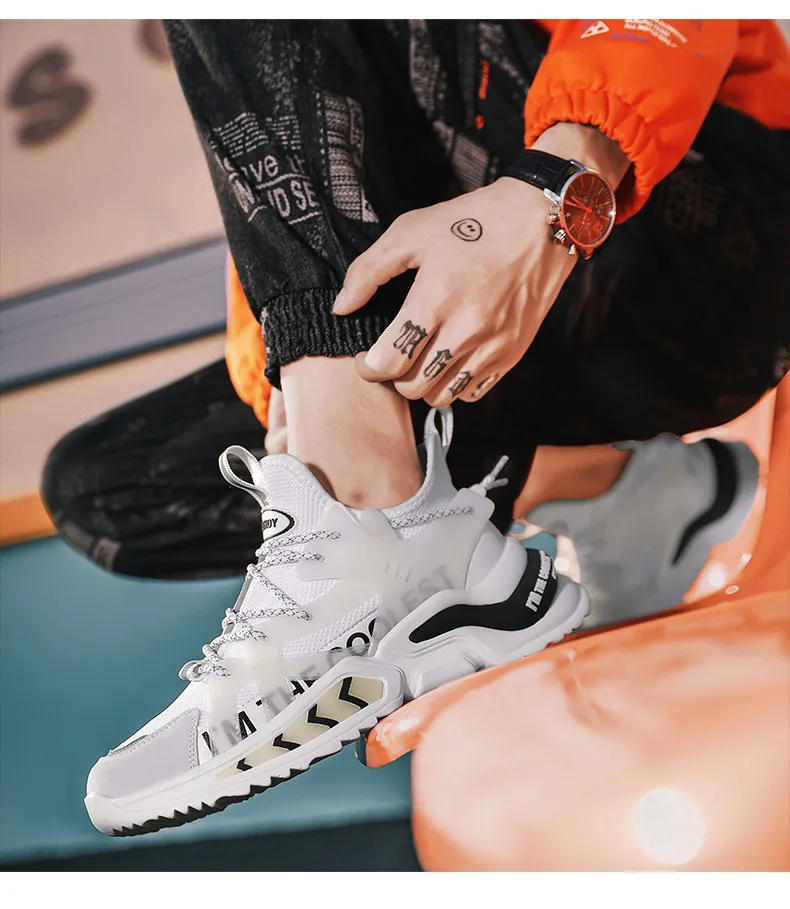 New Trend Fashion Sneakers All Season Casual Zapatillas Sport Walking Shoes
