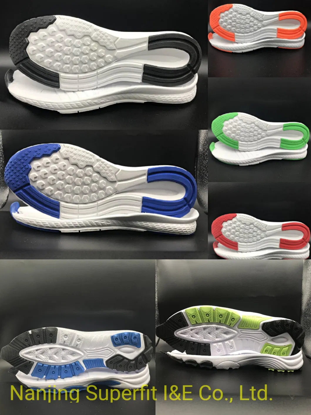 New Waterproof and Wear-Resistant EVA+TPR Sport Shoe Sole-Xt-1909