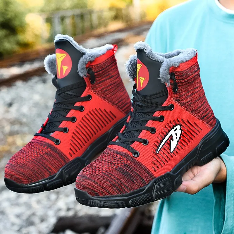 Newstyle Industrial Puncture Prevention MID Cut Steel Toe for Men Safety Boots
