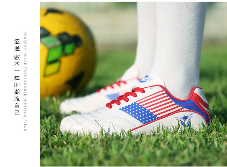 Professional Men Kids Turf Indoor Soccer Shoes Cleats Original Superfly Futsal Football Boots
