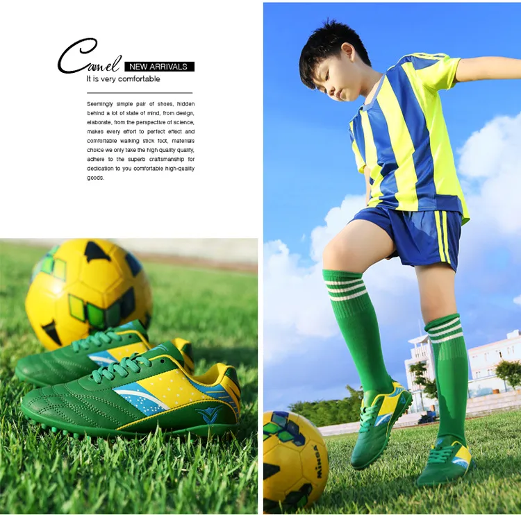 Professional Men Kids Turf Indoor Soccer Shoes Cleats Original Superfly Futsal Football Boots