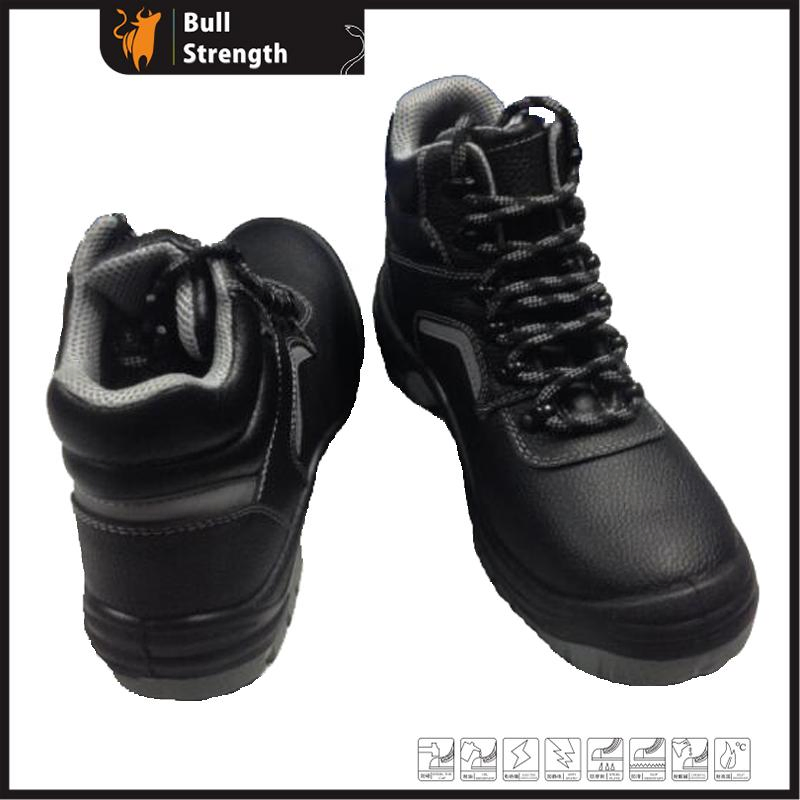 PU Injection Ankle Heavy-Duty Shoe with Steel Toe&Midsole (SN5377)