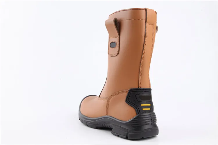 Safety Steel Toe Combat Boot Lace up Shoes
