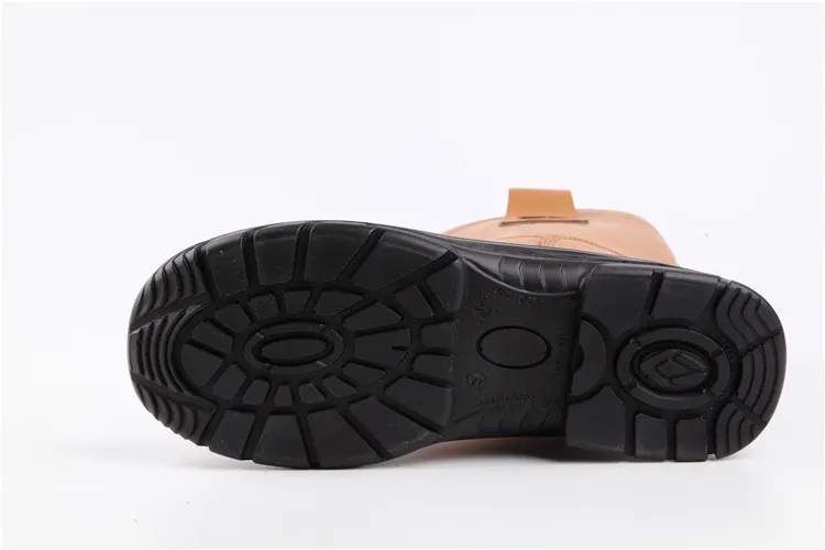 Safety Steel Toe Combat Boot Lace up Shoes