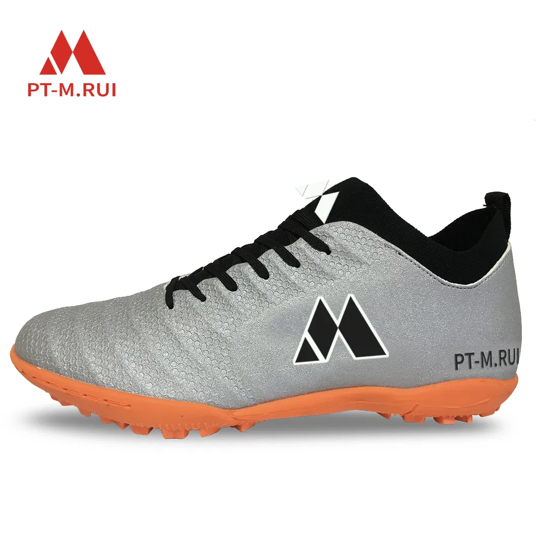 Sepatu Bola New Quality Man Boys Soccer Black Children′ S Training Sport Sneakers Football Futsal Indoor Soccer Shoes