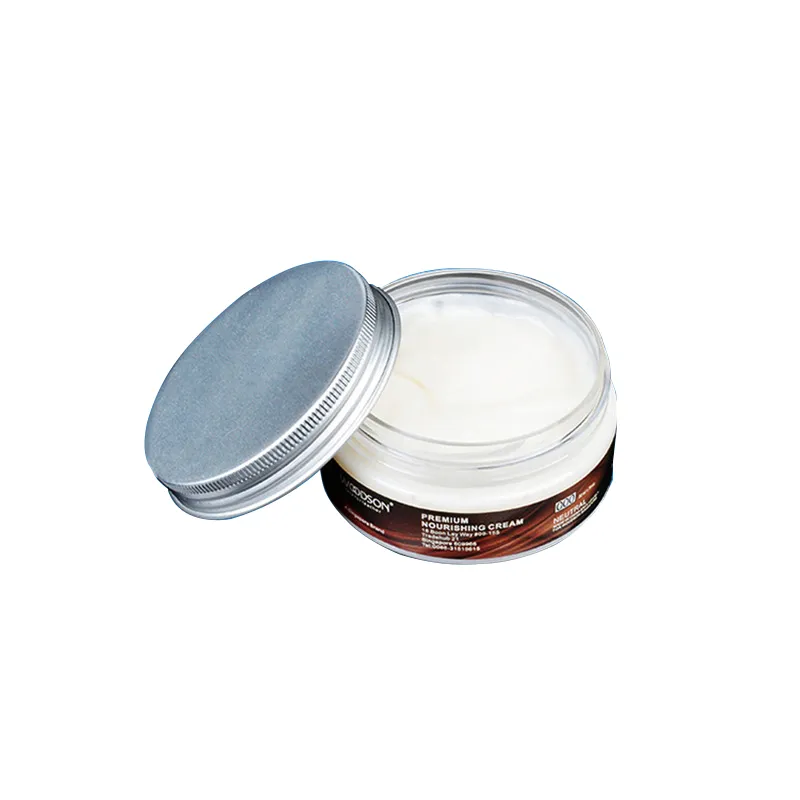 Shoe Polish Cream Dress Shoe Polishing Paste Leather Nourishing Cream 50ml Tin Leather Nourishing
