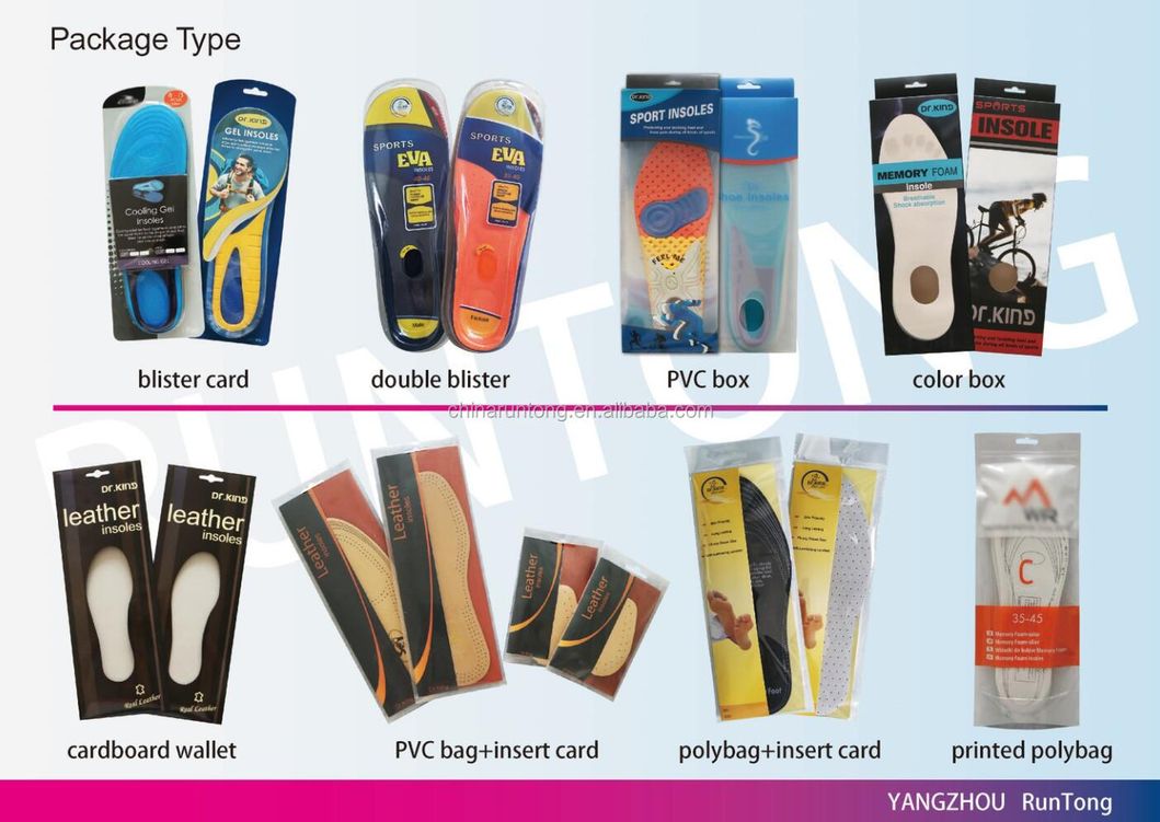 Soft EVA and Gel Shoe Insole