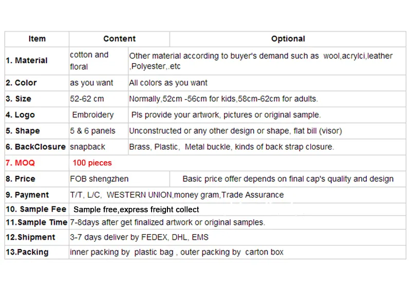 Sport Cap Flat Peak Hat Baseball Caps Snapback Hat