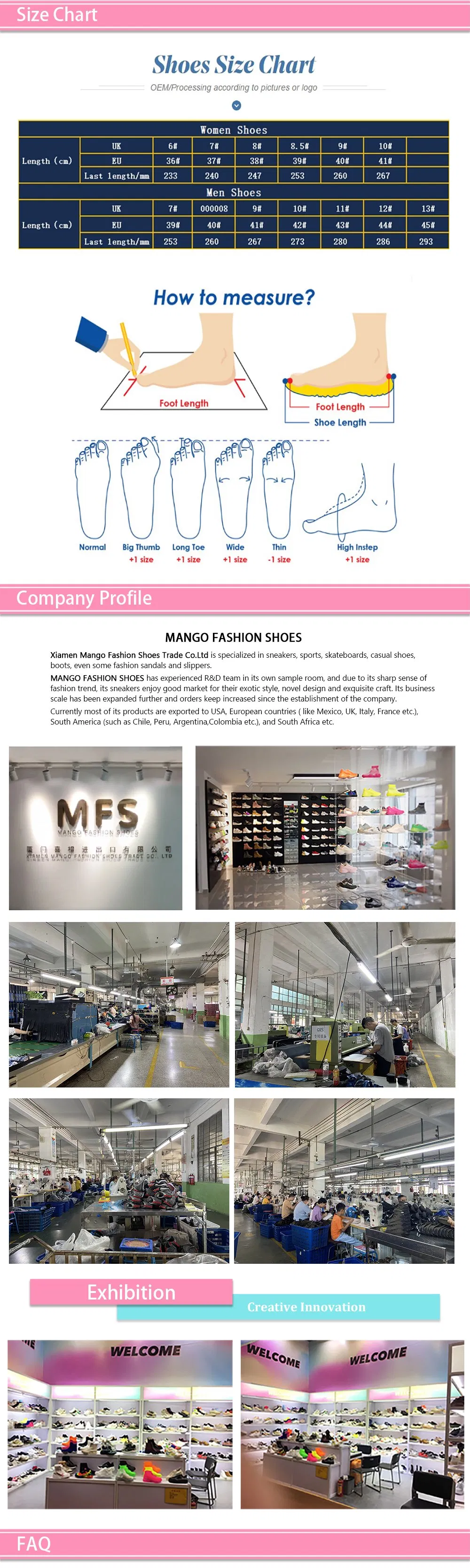 Spring and Summer New Women′s Platform Fashion Casual Walking Shoes EVA Soles