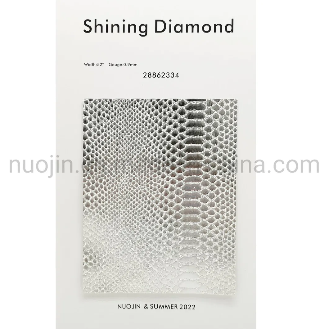 Symphony Fish Scale Colorful Embossing Synthetic PU Leather for Bags