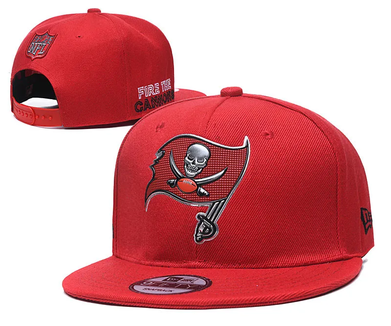 Tampa Bay New Custom 100%Cotton Metalic Emb Era Buccaneers Baseball Sport Cap
