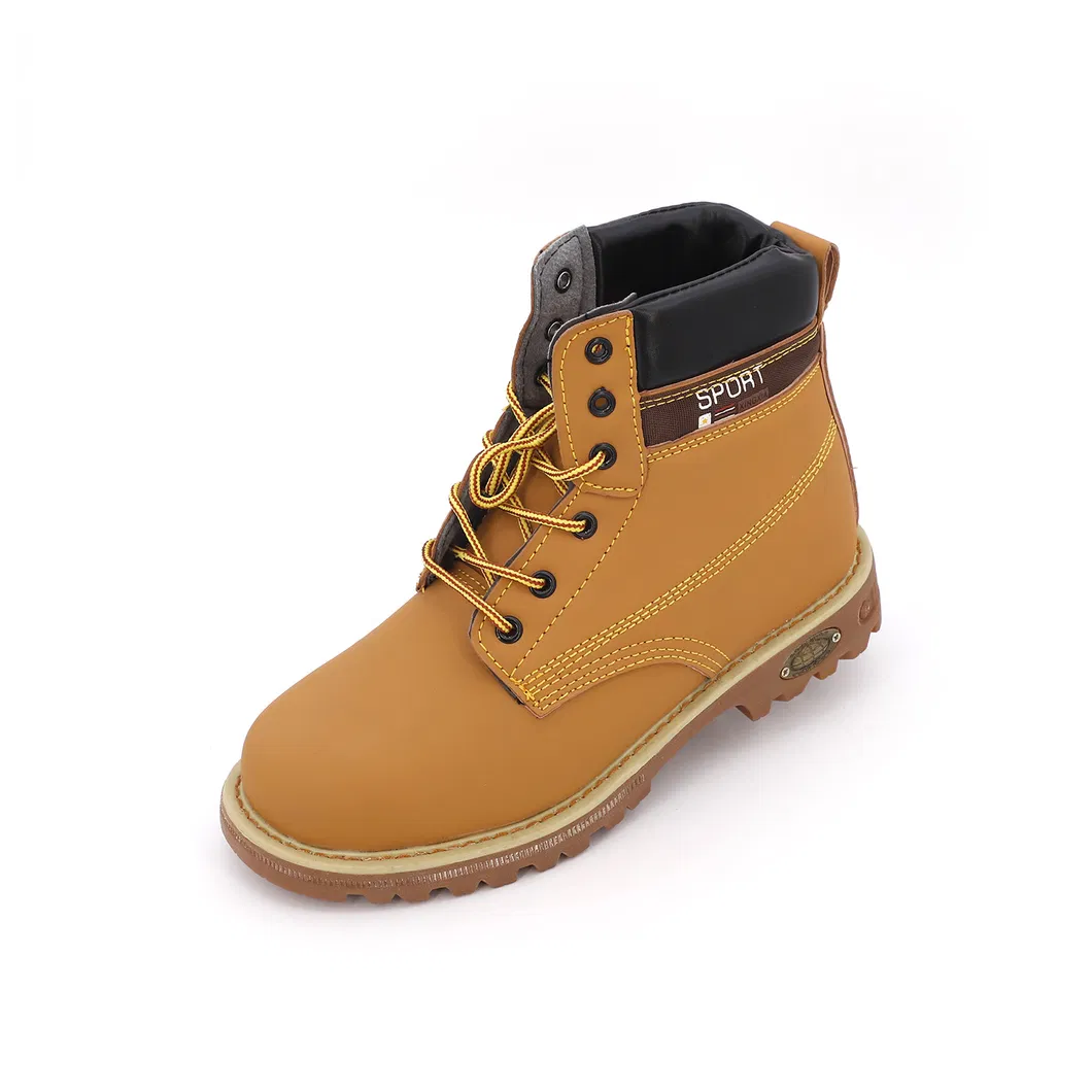 The Factory Wholesale Industrial Working Waterproof Woodland Men Customized Steel Toe Safety Shoes