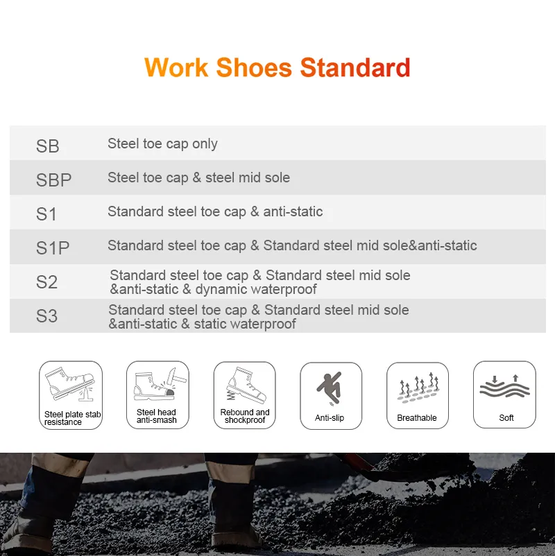 UF-145 Warm Lining Buffalo Leather Steel Toe Cap Safety Shoes