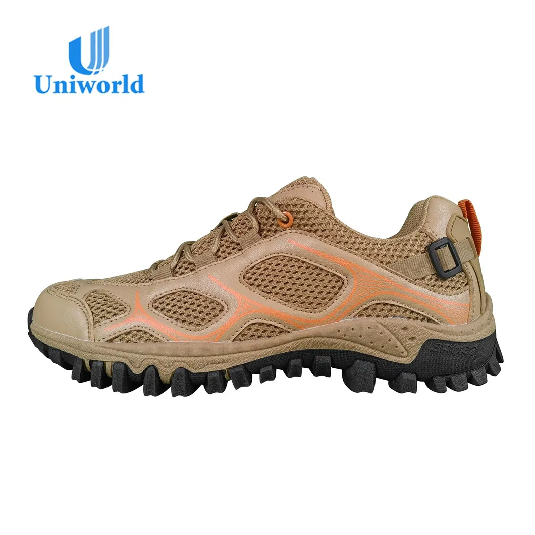 Uniworld Vietnam Factory Branded High Quality Custom Sport Outdoor Trekking for Men Sneakers Climbing Shoes Hiking Shoes