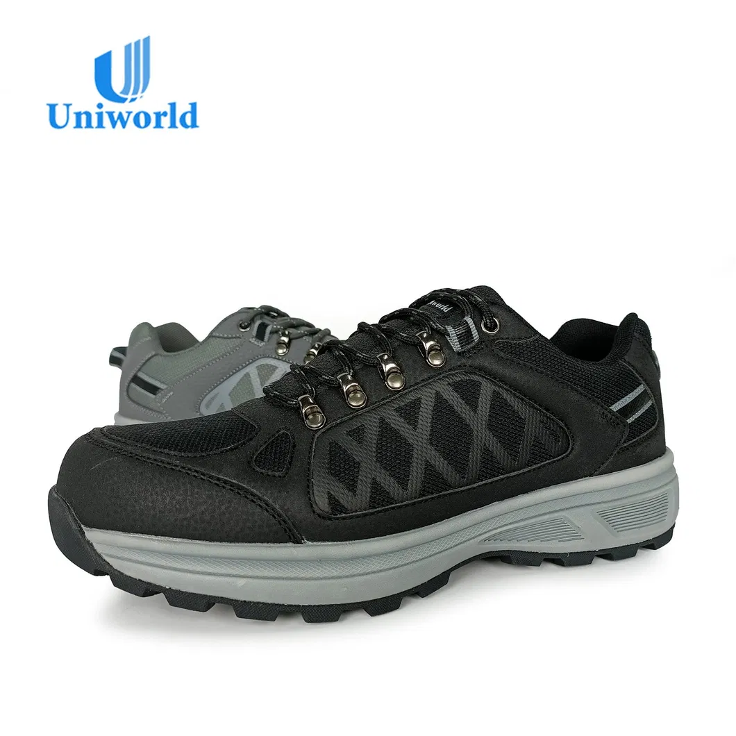 Uniworld Vietnam Factory Camping Men Outdoor Climbing Safety Shoes Hiking Shoes Foowear Manufacturers Men Hiking Shoes Boots