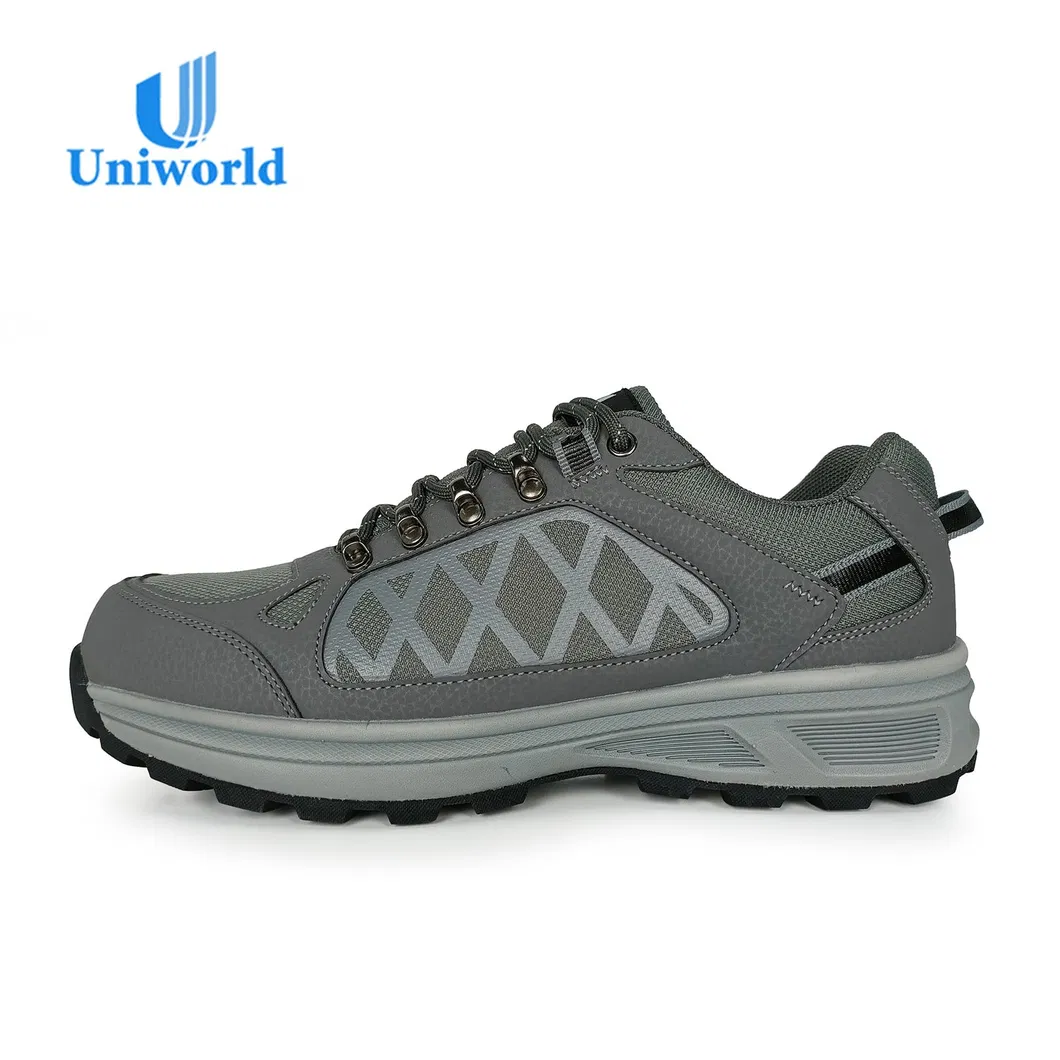 Uniworld Vietnam Factory Camping Men Outdoor Climbing Safety Shoes Hiking Shoes Foowear Manufacturers Men Hiking Shoes Boots