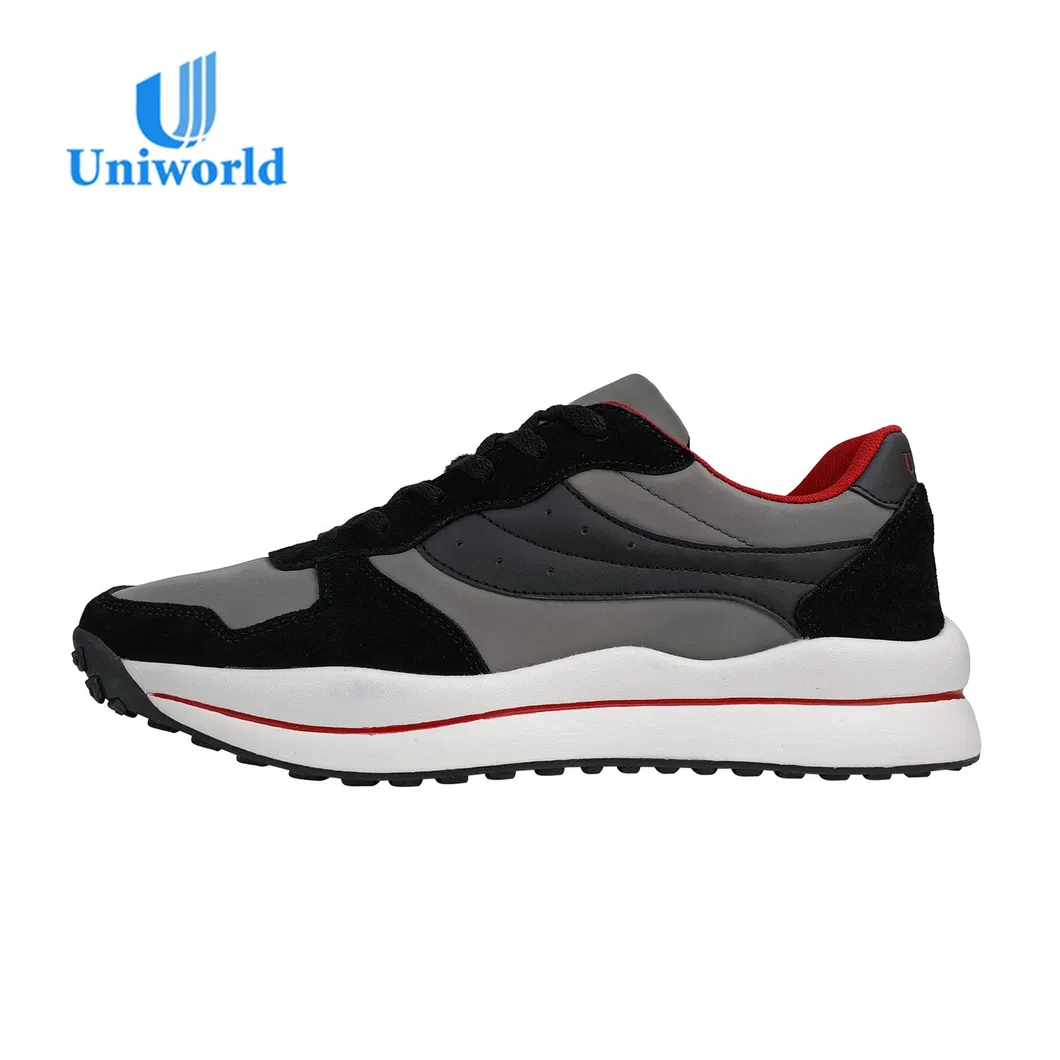 Uniworld Vietnam Factory Custom Brand Men′ S Fashion Running Cushion Sport Shoes for Men Shoes Casual Sneakers