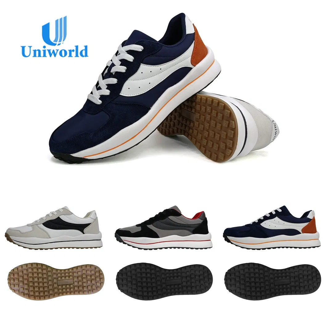 Uniworld Vietnam Factory Custom Brand Men′ S Fashion Running Cushion Sport Shoes for Men Shoes Casual Sneakers