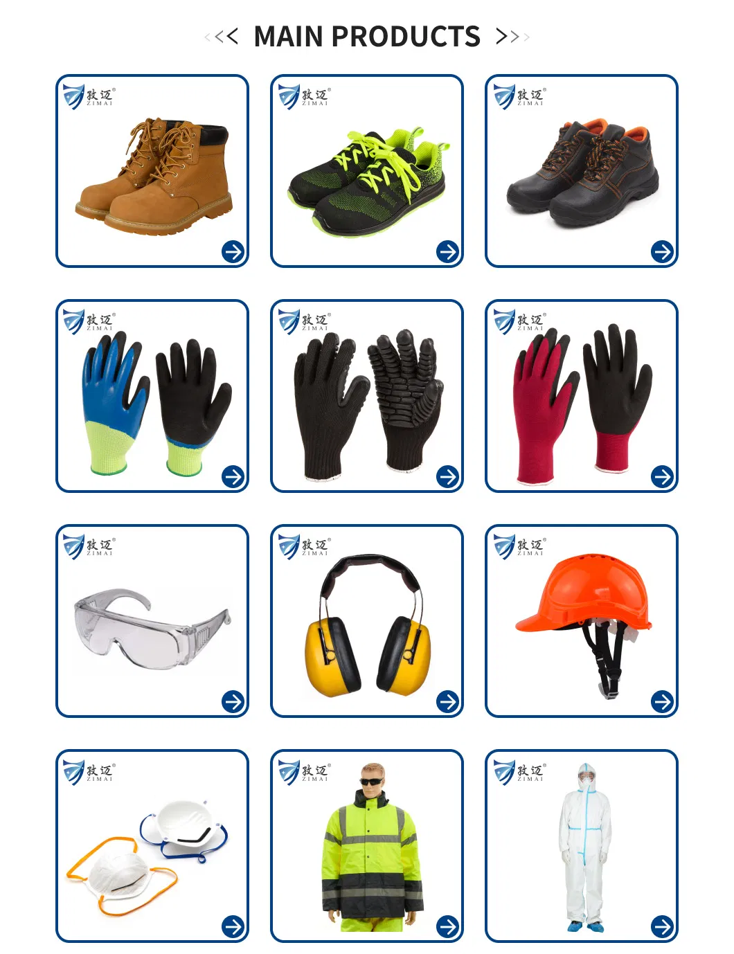 Upper PU Injection Steel Shoes with Waterproof Liner for Energy Supply