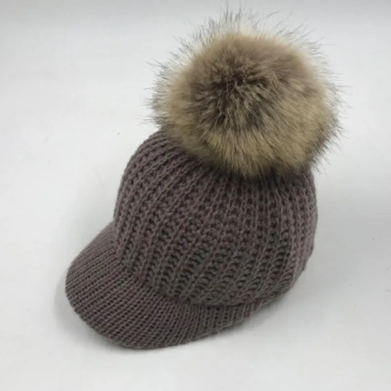 Wholesale 2019 New Style Custom Winter Knitted Hats Cheap Price Promotional Women Beanie Wool Baggy Hat