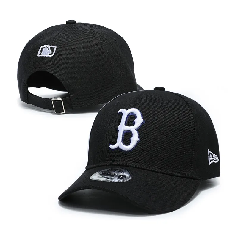 Wholesale Cheap Baseball Caps Embroidery Snapback Fitted Flat Hats in Black