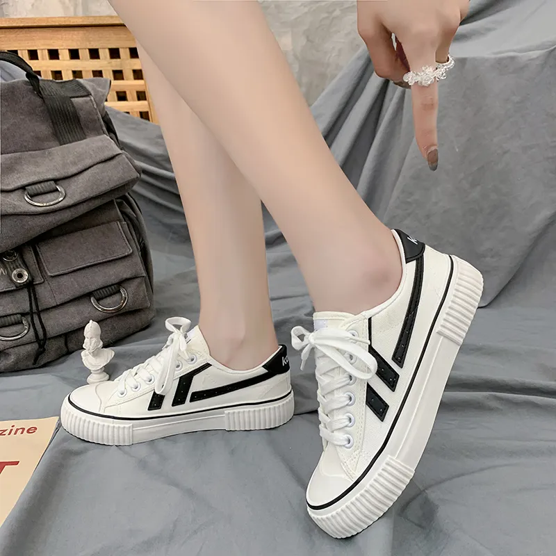 Wholesale Custom Fashion Low Cut Sports Casual Canvas Shoes High Quality Sneaker