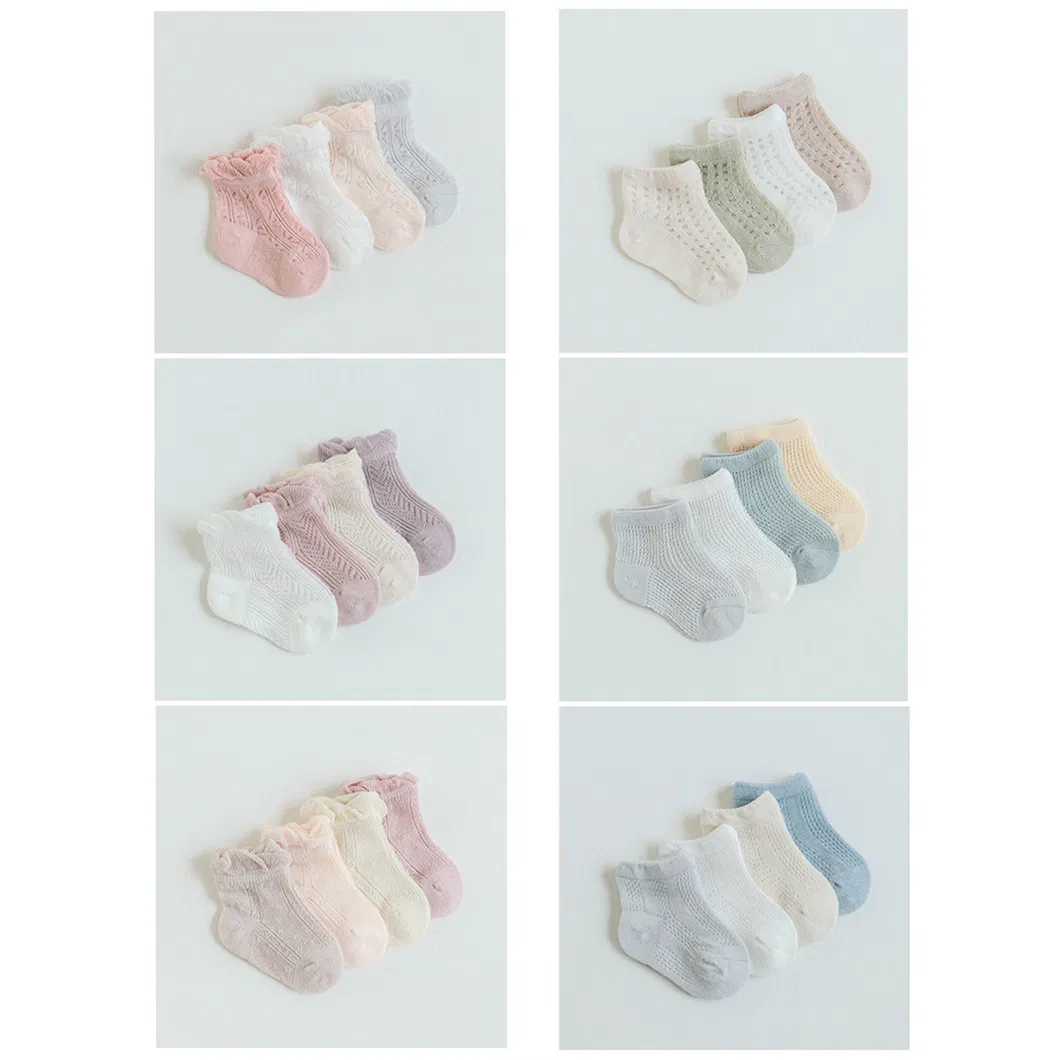 Wholesale Custom Kids Cotton Newborn Baby Socks