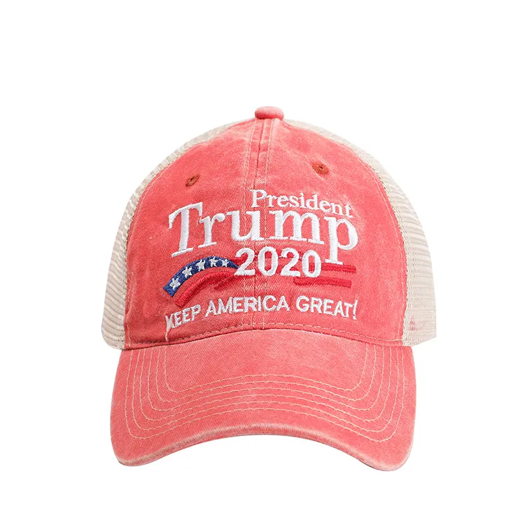Wholesale Custom Your Own Design Cap Donald Trump Presidential Election Embroidery Cap Hat