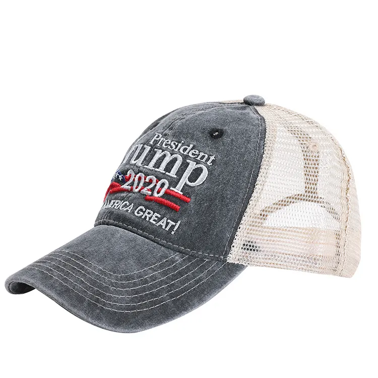 Wholesale Custom Your Own Design Cap Donald Trump Presidential Election Embroidery Cap Hat
