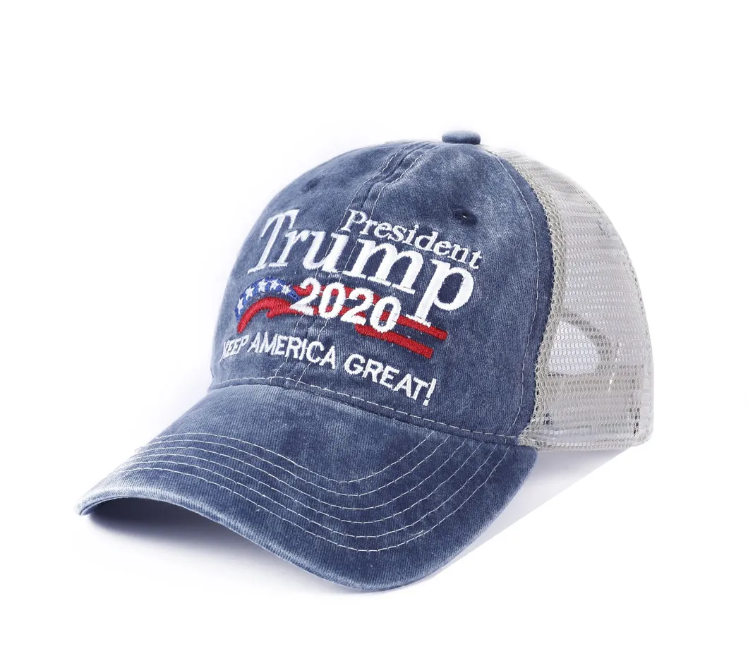 Wholesale Custom Your Own Design Cap Donald Trump Presidential Election Embroidery Cap Hat