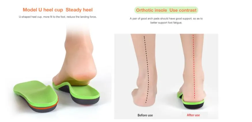 Wholesale EVA Sport Foot Orthotic Arch Support Shoe Insole