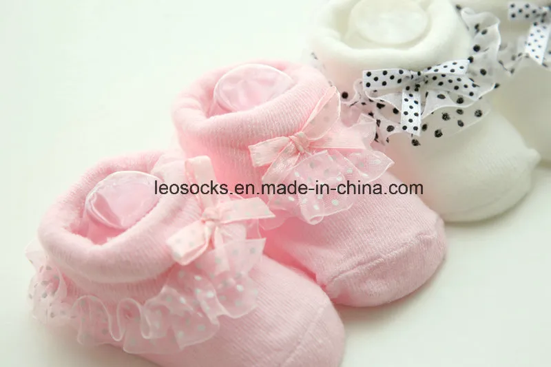 Wholesale fashion Newborn Cute Baby Cotton Lace Socks