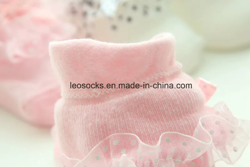 Wholesale fashion Newborn Cute Baby Cotton Lace Socks
