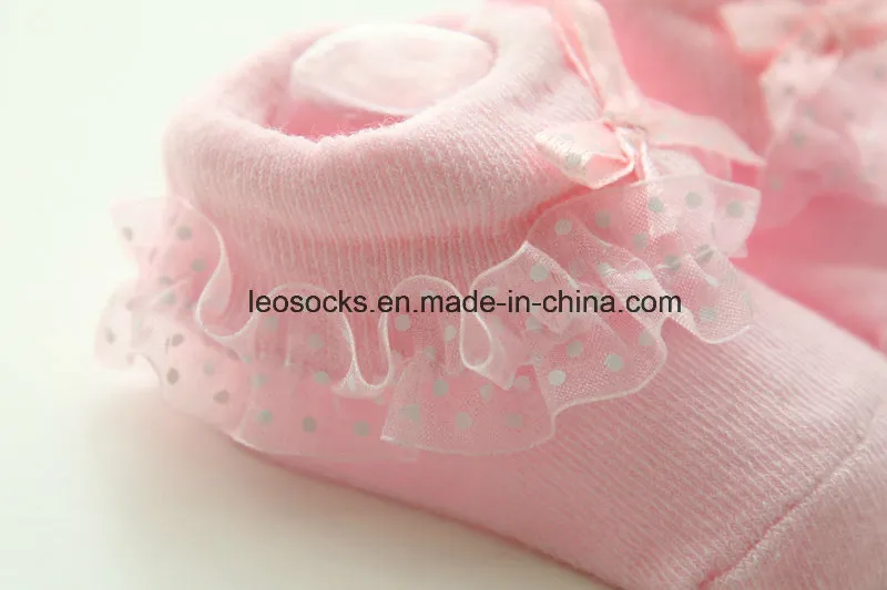 Wholesale fashion Newborn Cute Baby Cotton Lace Socks