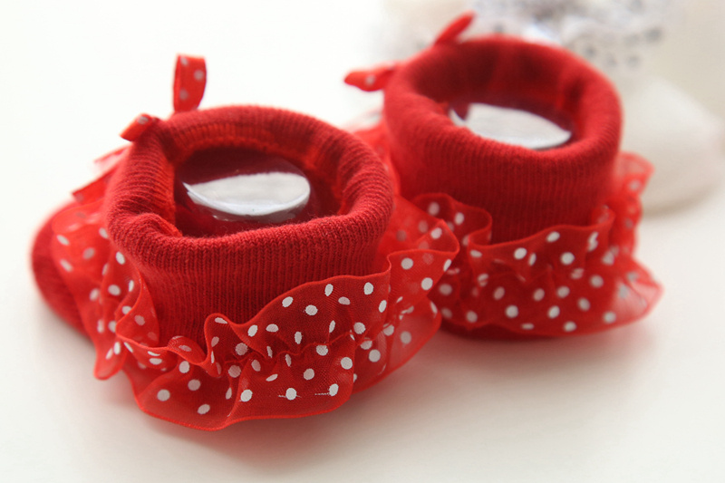 Wholesale fashion Newborn Cute Baby Cotton Lace Socks