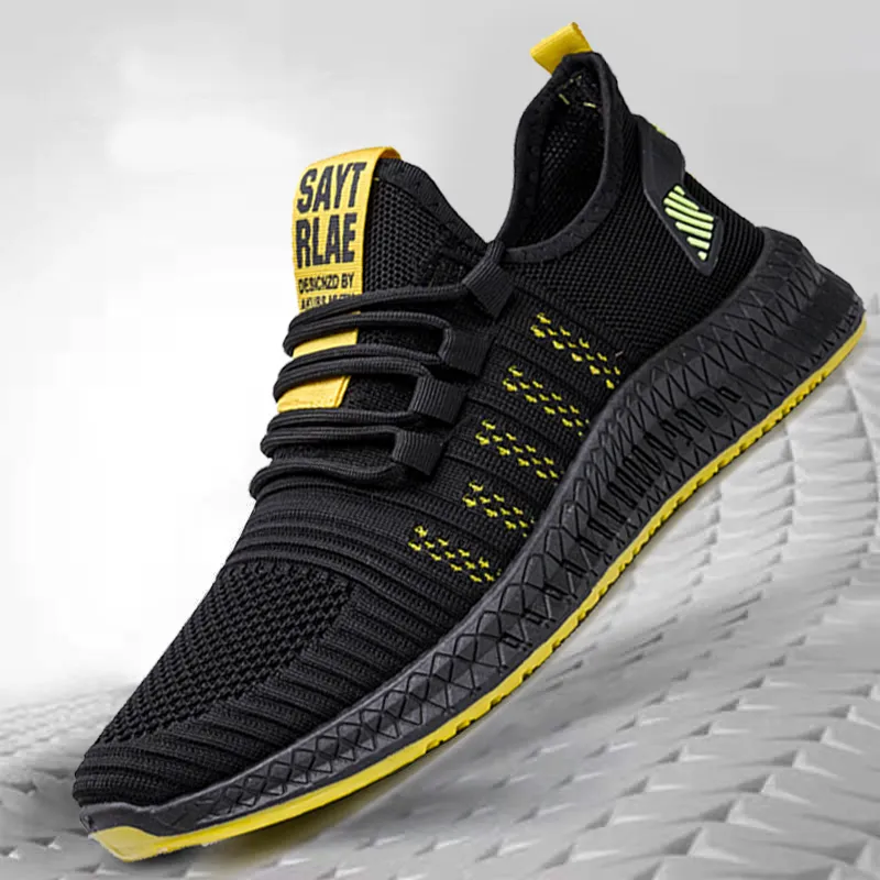 Wholesale High Quality Latest Design Mesh Sports Shoes Casual Running Shoes Men Sneakers