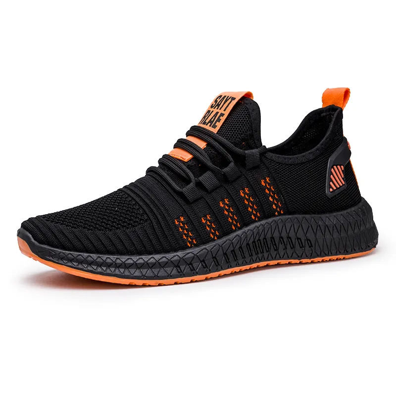 Wholesale High Quality Latest Design Mesh Sports Shoes Casual Running Shoes Men Sneakers