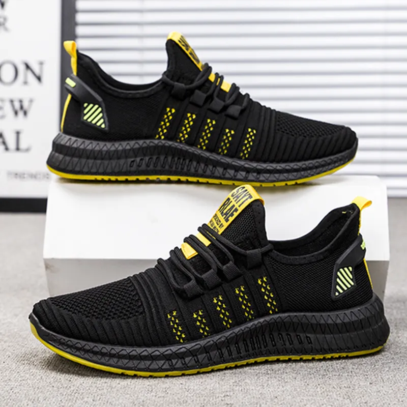 Wholesale High Quality Latest Design Mesh Sports Shoes Casual Running Shoes Men Sneakers